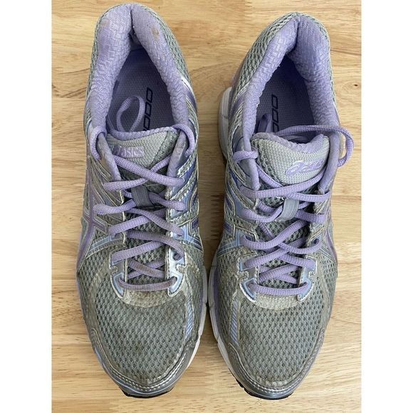 Asics Womens US 9 GT-2000 Running Shoes Silver - Picture 7 of 12